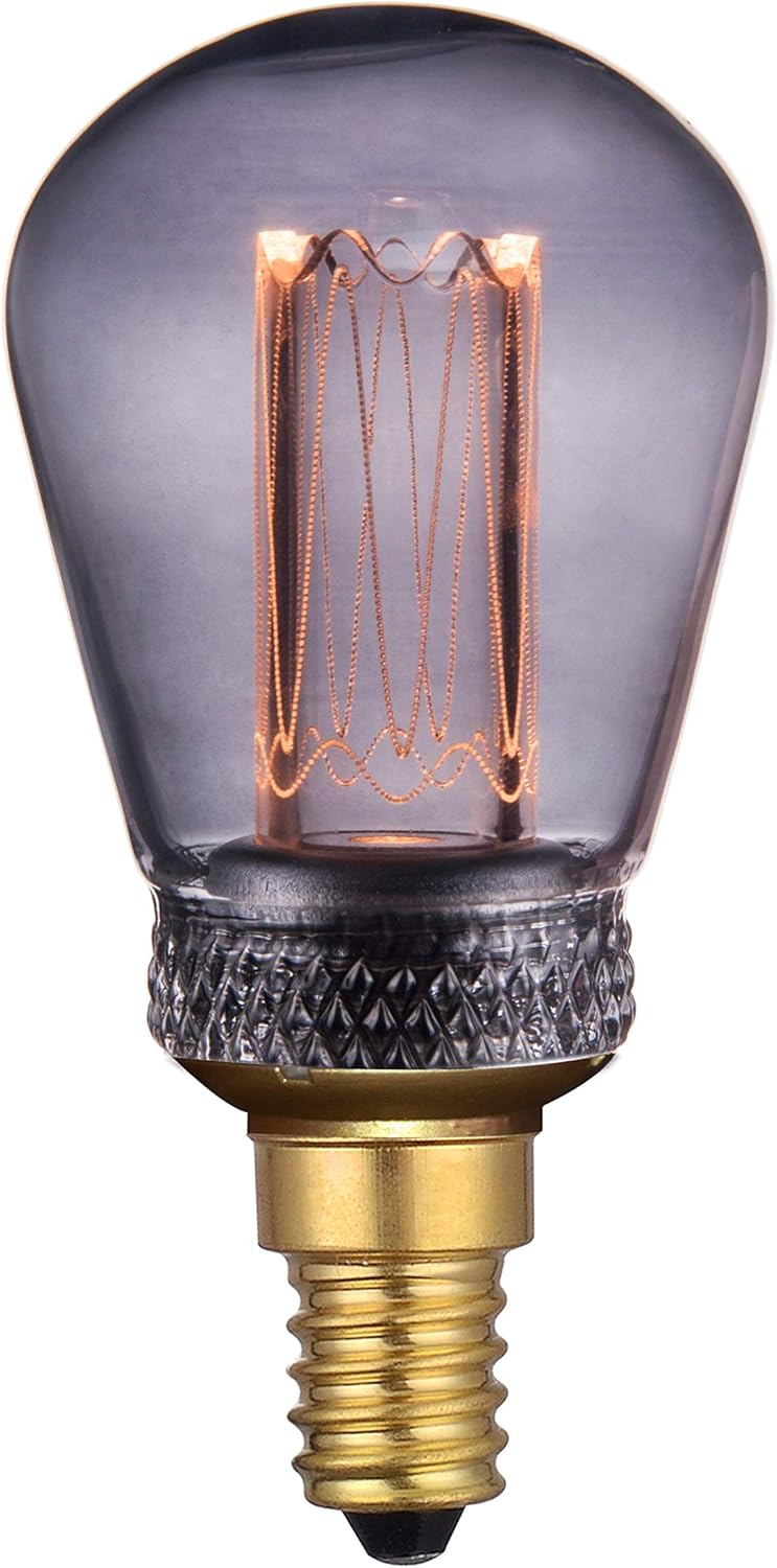 Greenandco 10x Lampadina LED Vintage E14 ST45 2W - immagine 2