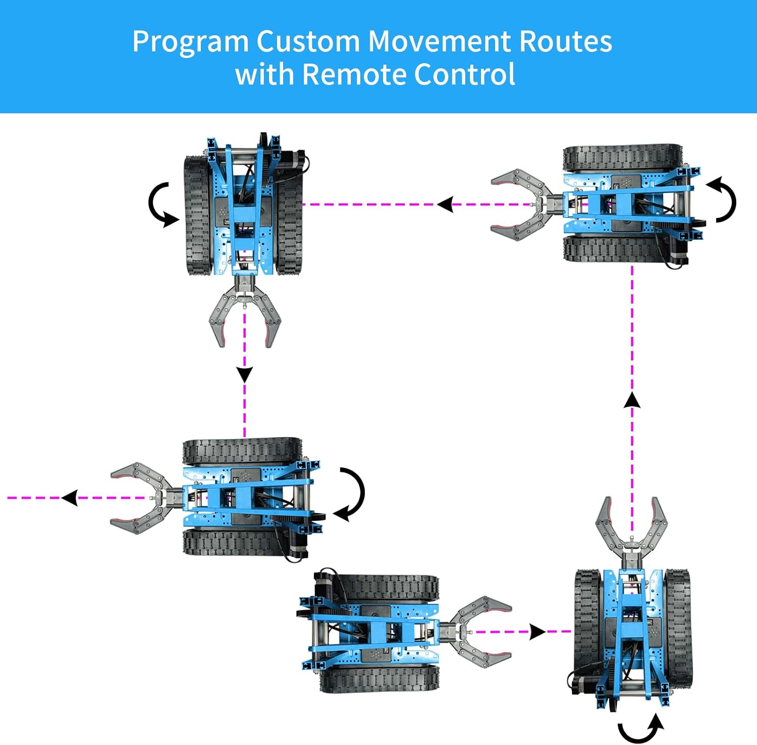 Robot Giocattolo per Bambini con Programmazione e Telecomando - immagine 4