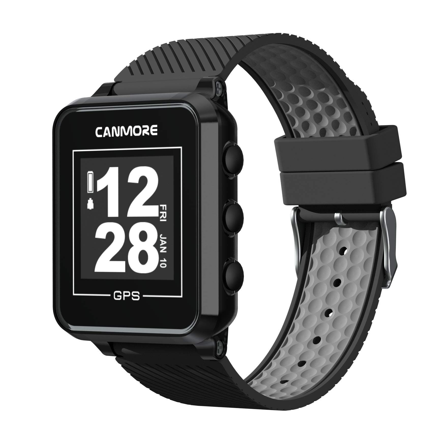 Canmore TW353 Orologio GPS da Golf, Nero/Grigio