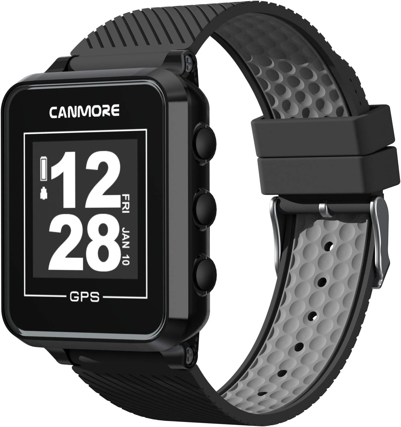 Canmore TW353 Orologio GPS da Golf, Nero/Grigio - immagine 1