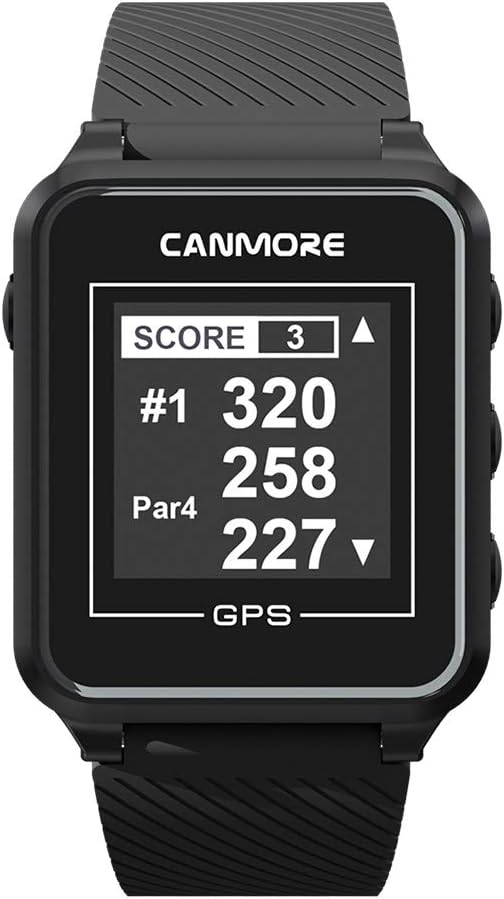 Canmore TW353 Orologio GPS da Golf, Nero/Grigio - immagine 6