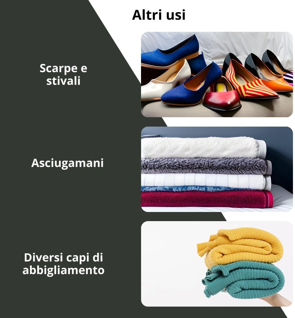 Kapavela Set 2 Portaborse da Armadio 16 Scomparti - immagine 5