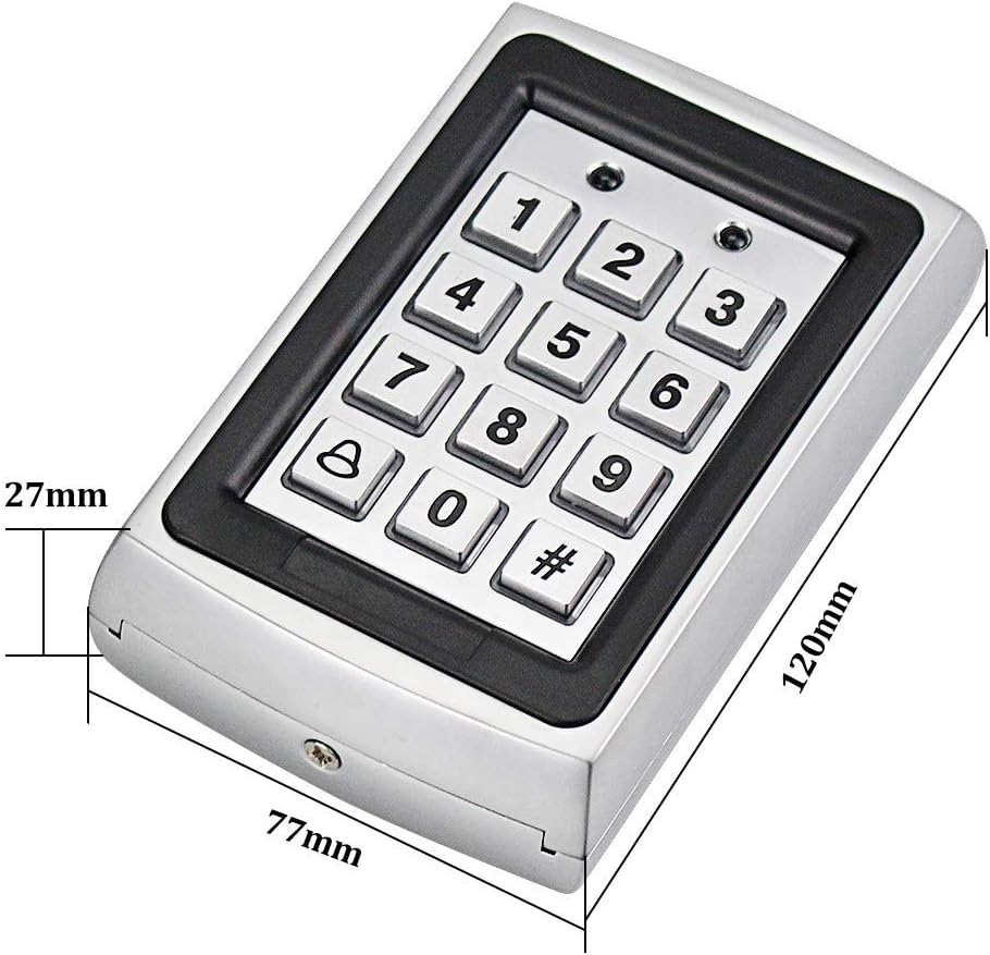 OBO HANDS 10 Tastiere RFID + Pioggia Impermeabile - immagine 4