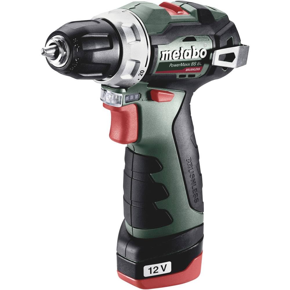 Metabo PowerMaxx BS BL 601721500 Akku-Bohrschrauber 12V 2Ah