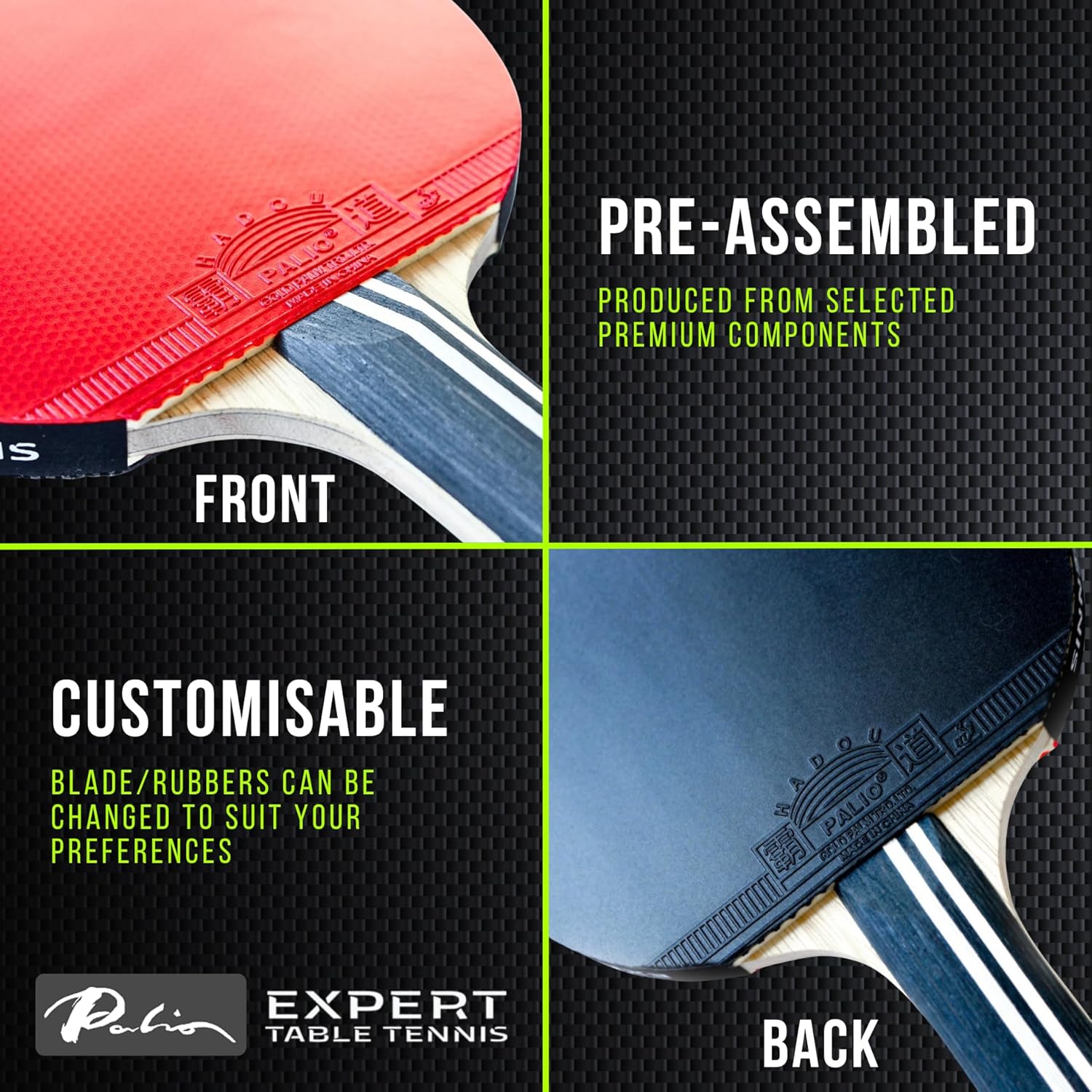 Palio Legend 3.0 - Racchetta da Ping Pong con Custodia - immagine 4