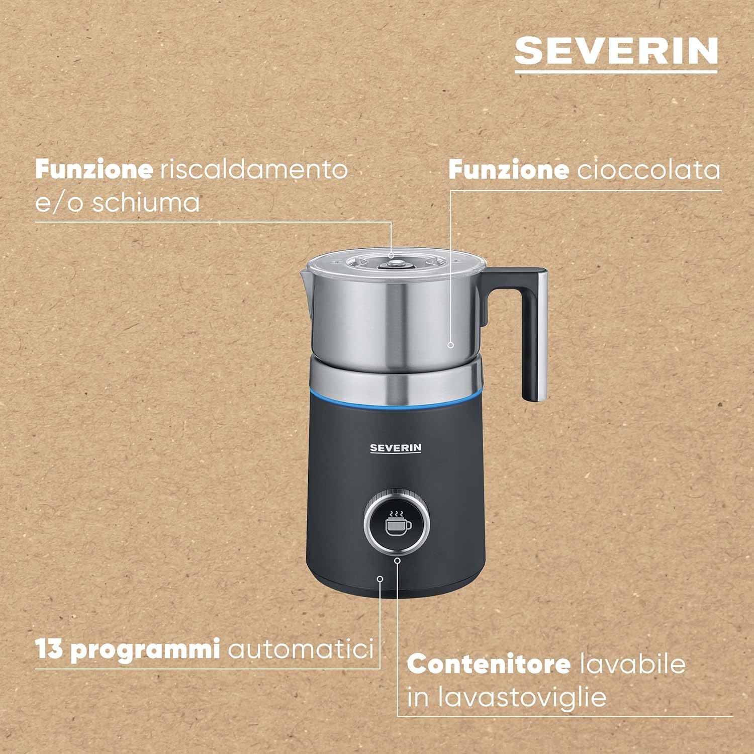 Severin Montalatte a Induzione 700ml, SM 3587 - immagine 4