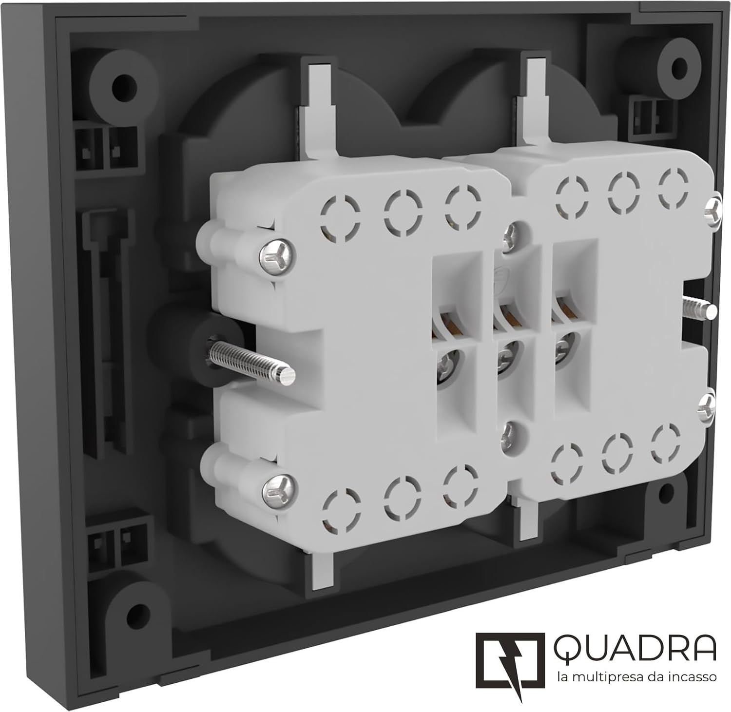 Electraline 22115 Multipresa Incasso Quadra 4 Posti - immagine 6