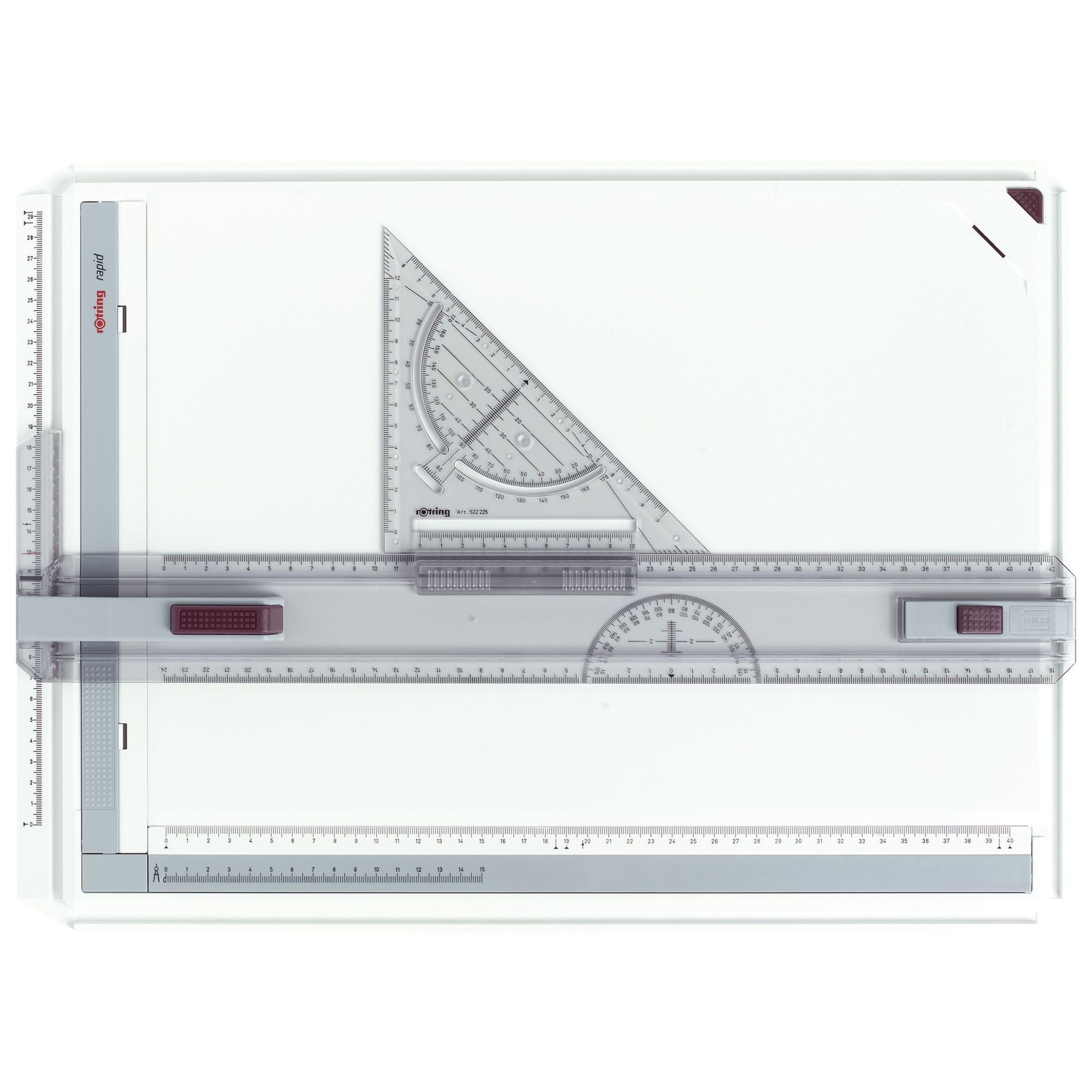 rotring Rapid Drawing Board Tavola da Disegno, A3, 28 unità