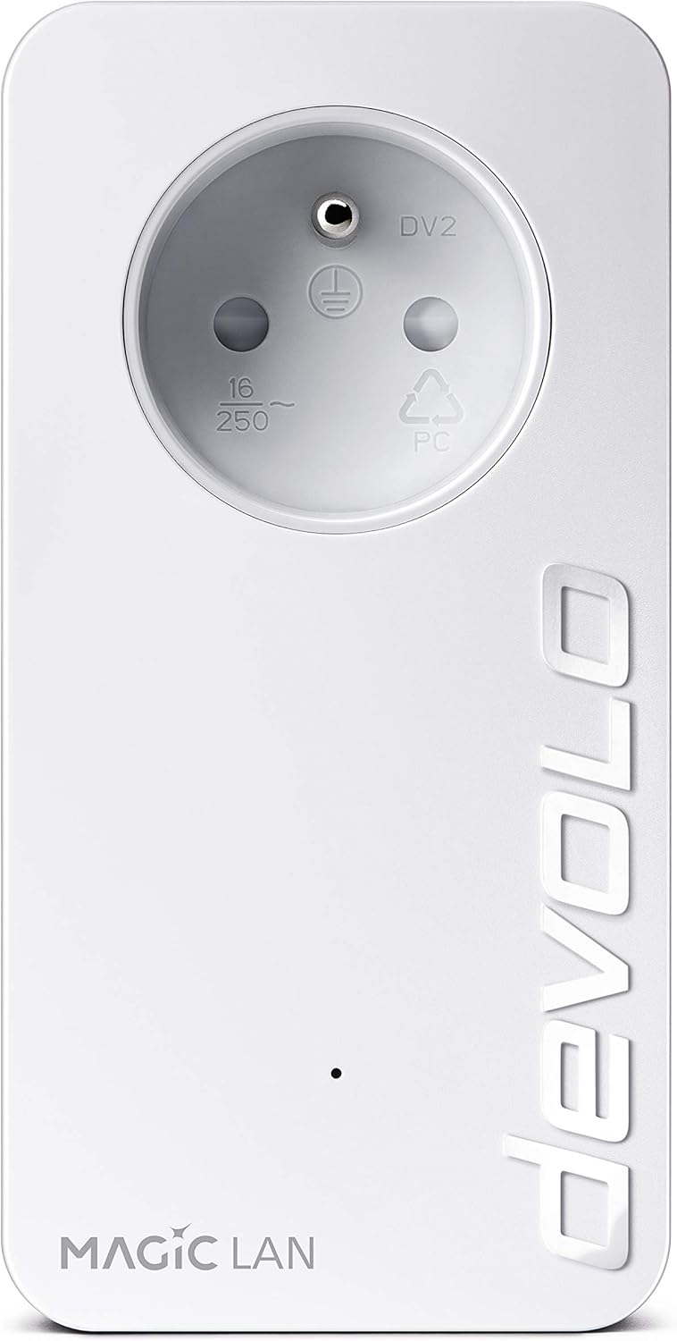 Devolo Magic 1 LAN 1-1-2 - Adattatore CPL 1200 Mbits/S, Bianco - immagine 2
