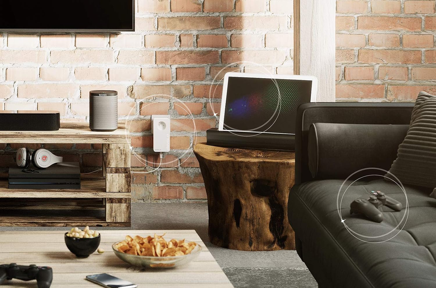 Devolo Magic 1 LAN 1-1-2 - Adattatore CPL 1200 Mbits/S, Bianco - immagine 5