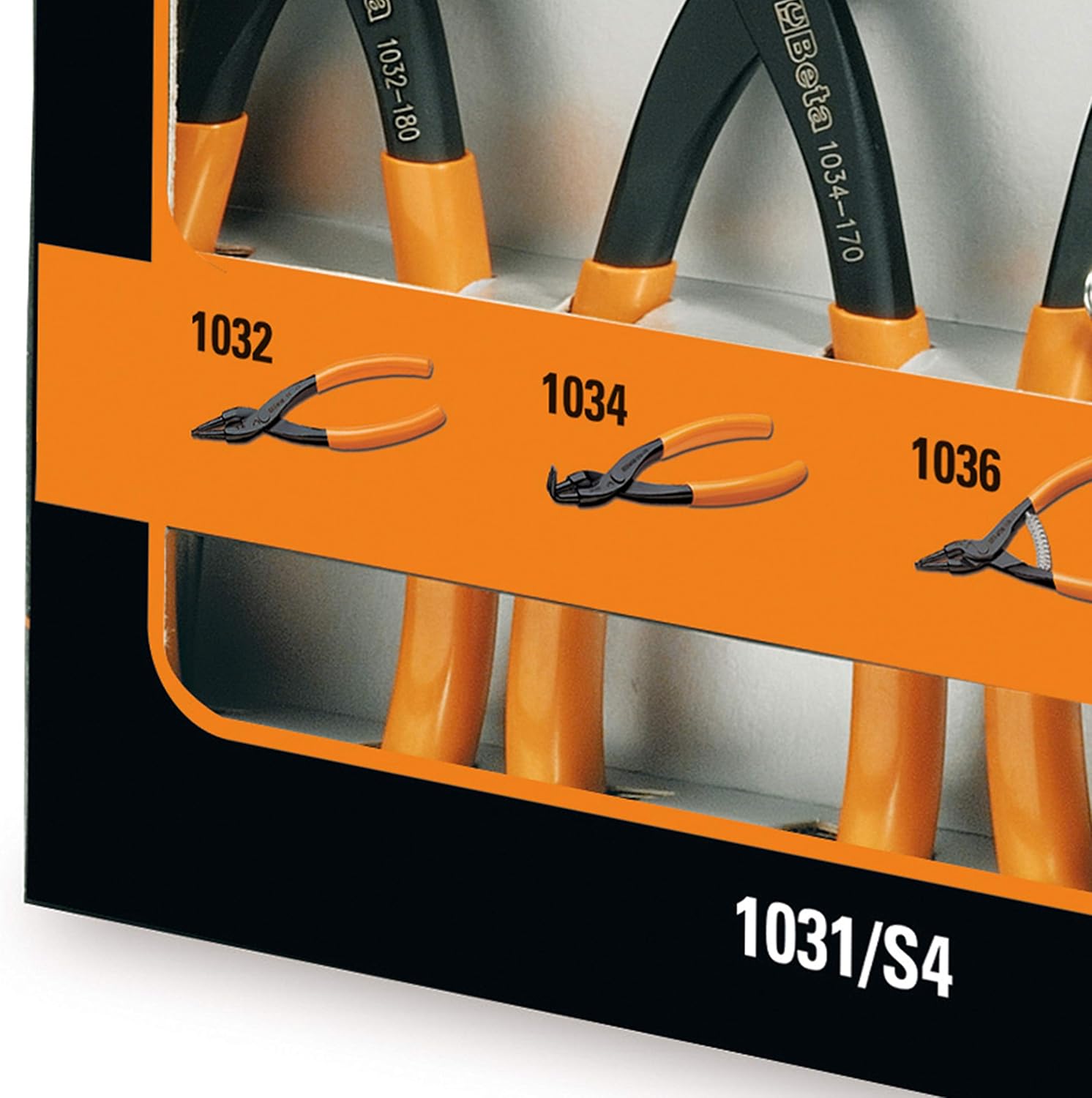 Beta 1031/S4 - Serie di 4 pinze per anelli elastici di sicurezza - immagine 5