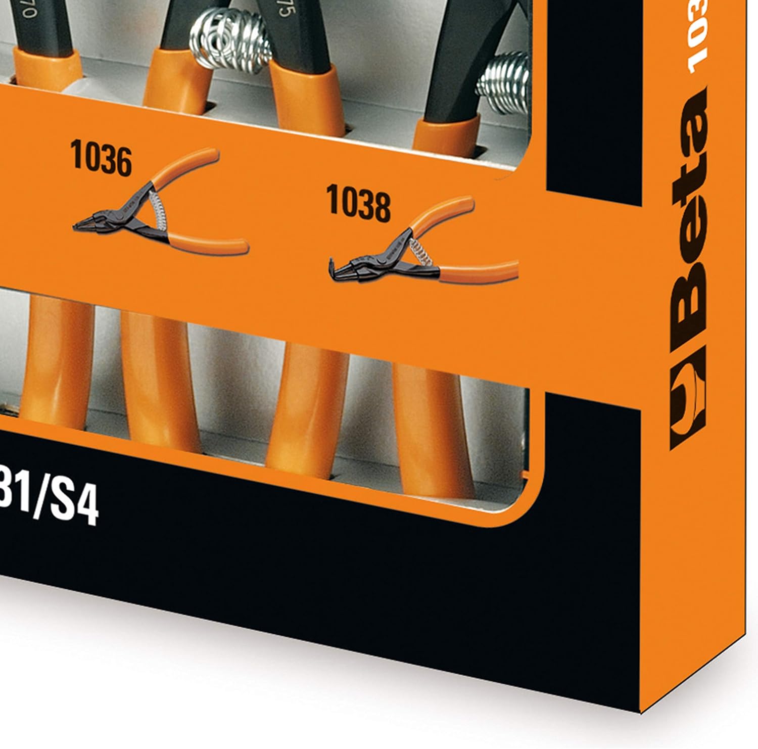 Beta 1031/S4 - Serie di 4 pinze per anelli elastici di sicurezza - immagine 6