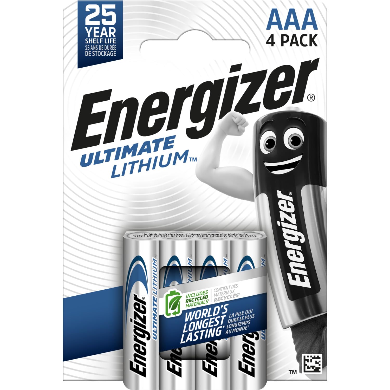 Energizer Ultimate Lithium AAA - 4 Pile 1,5V