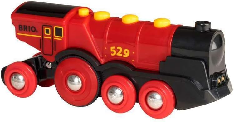 BRIO WORLD - Trenino Elettrico Brio Rosso con Suoni e Luci - immagine 3