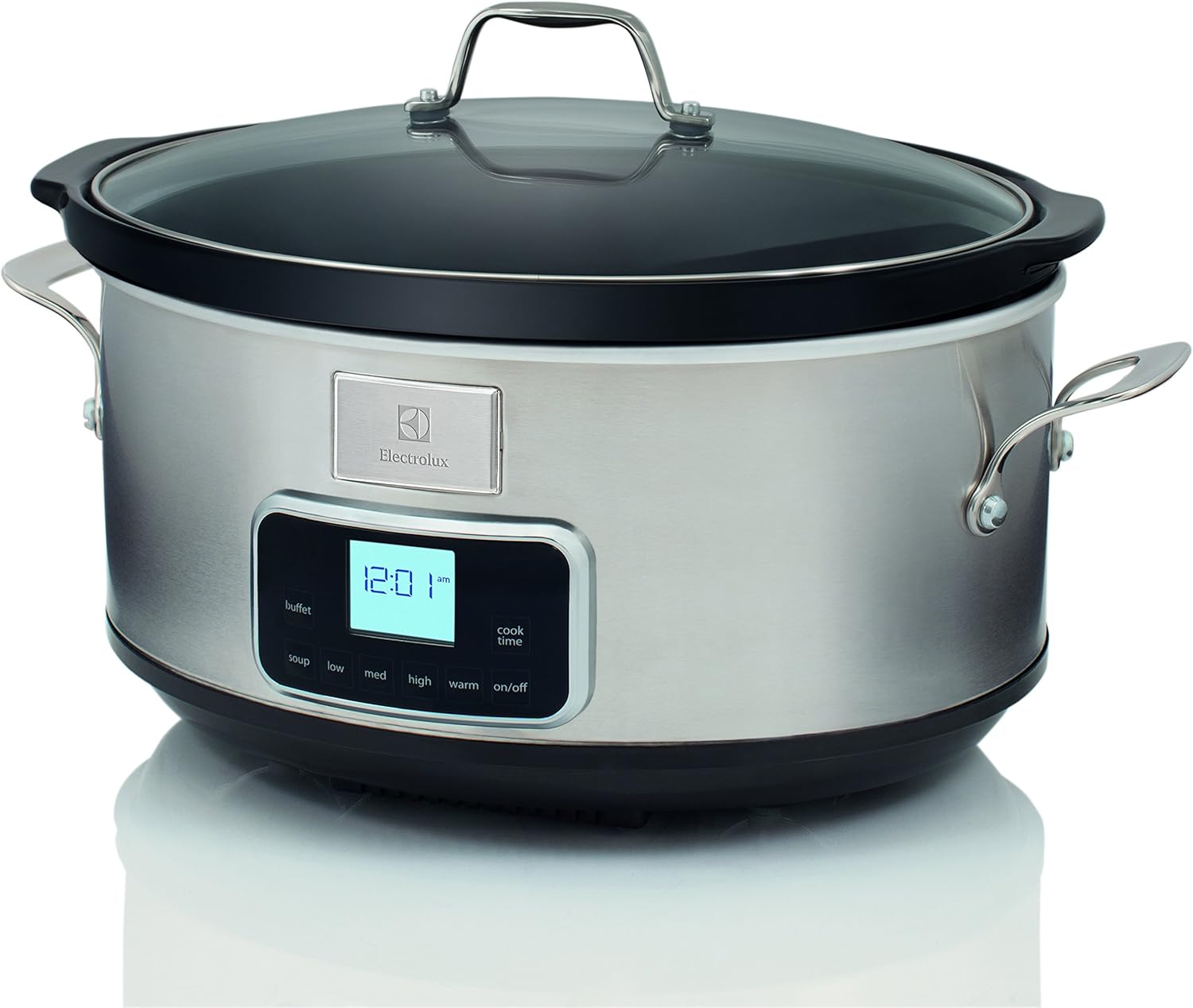 Electrolux Esc7400 Slow Cooker 6.6L, Argento - immagine 1