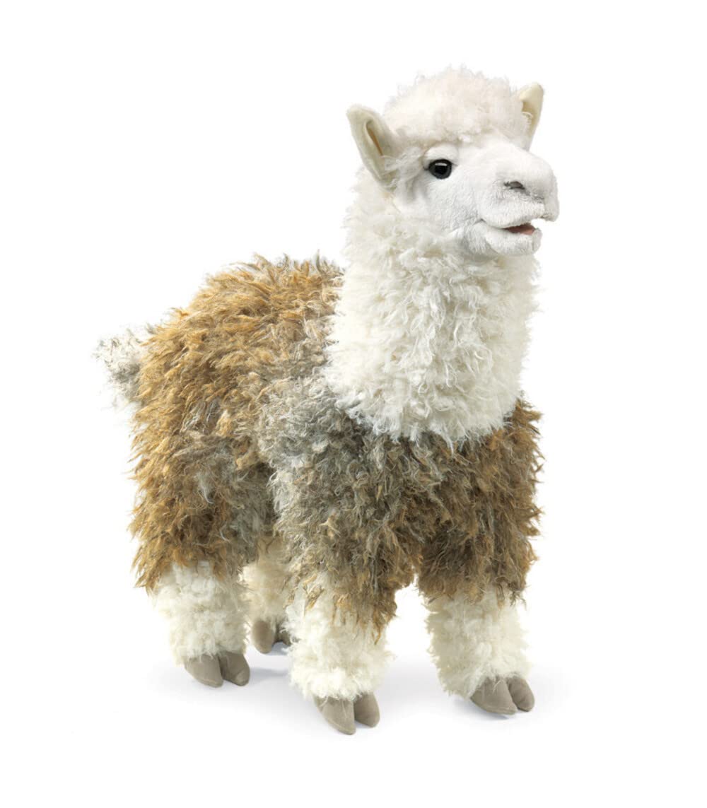 Folkmanis Alpaca Hand Puppet
