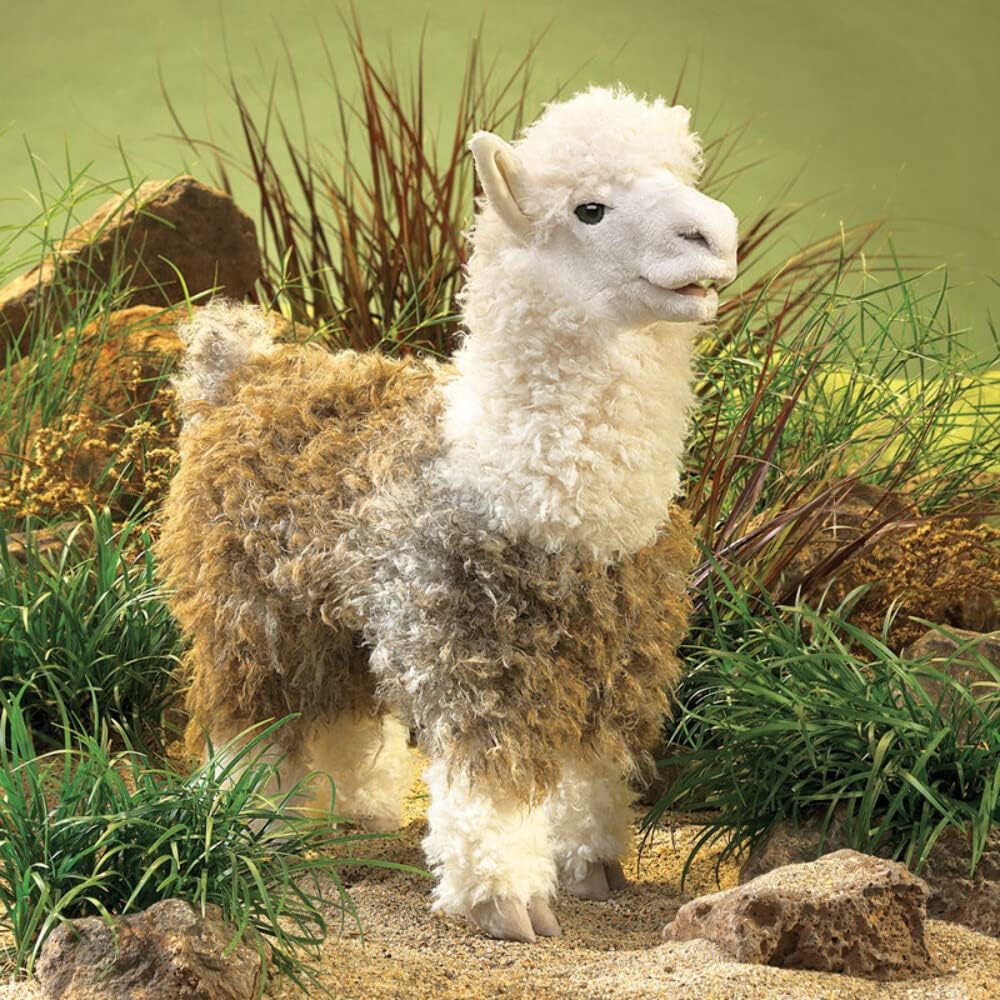 Folkmanis Alpaca Hand Puppet - immagine 2