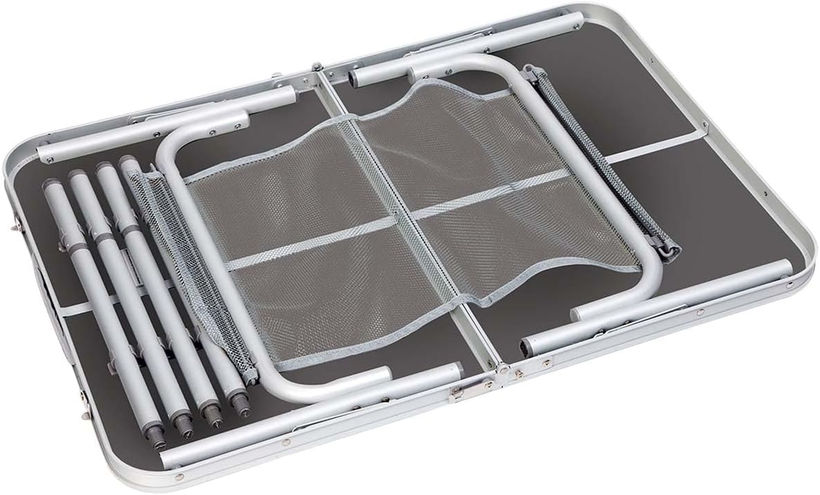 Bo-Camp 1404393 Tavolo da Campeggio Grigio - immagine 4