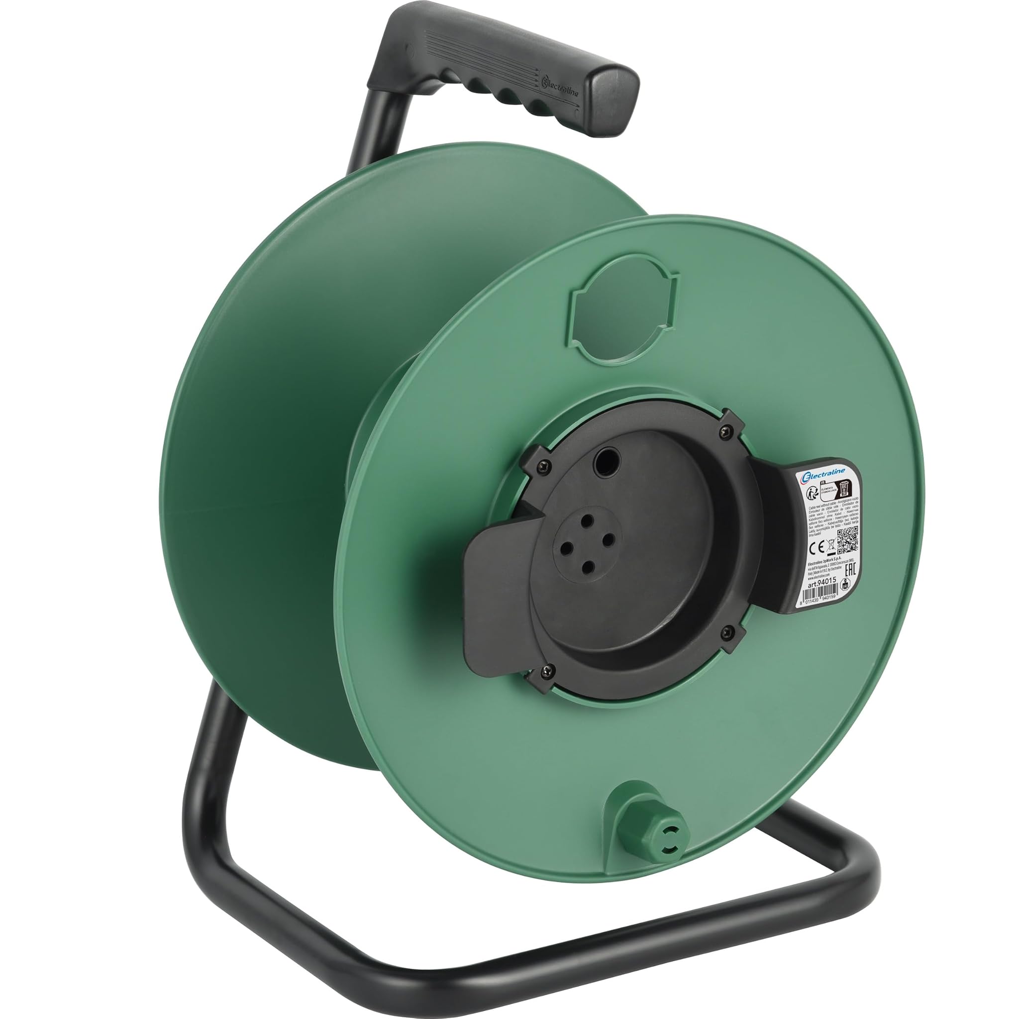 Electraline 94015 Avvolgicavo Vuoto 50 metri