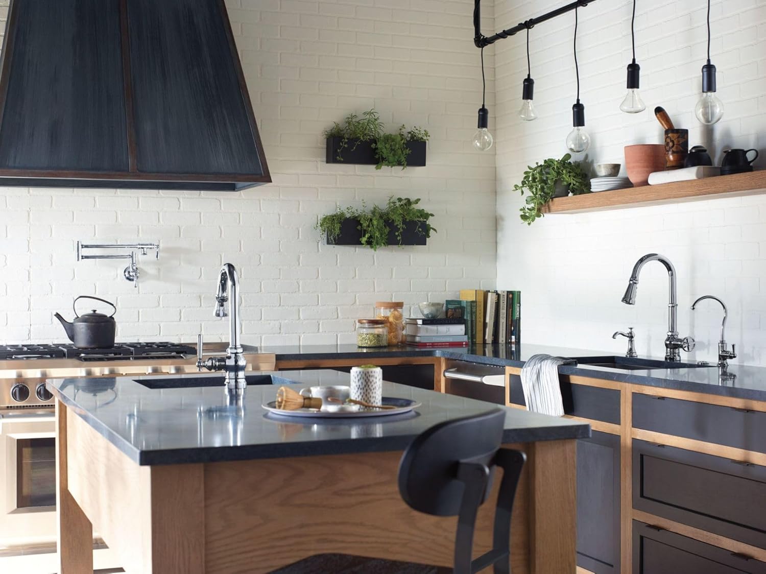 Moen Dispenser Sapone Cucina Ricaricabile, Cromato - immagine 3