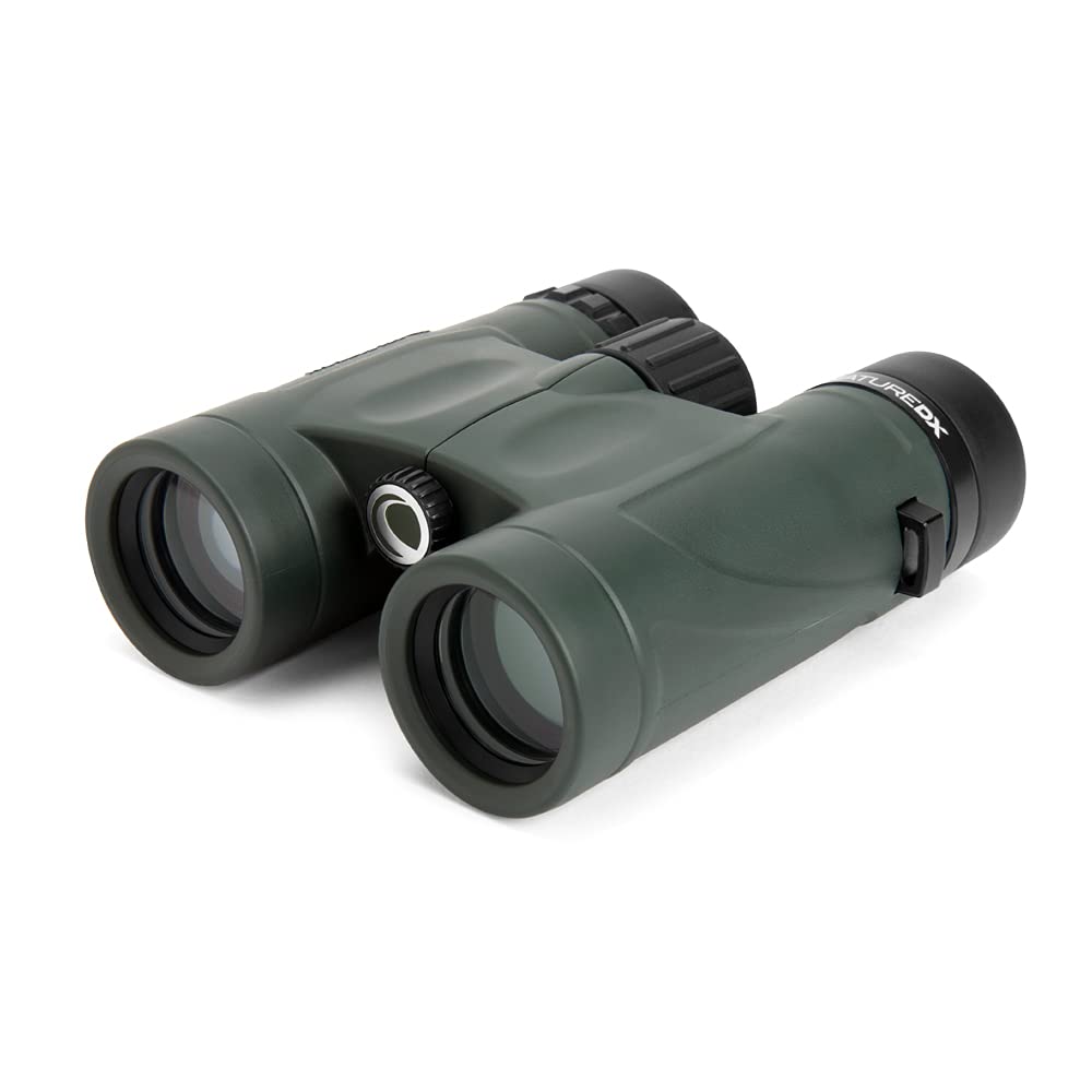 Celestron 71330 Nature DX 8x32 Prisma BaK-4 Binocolo, Verde