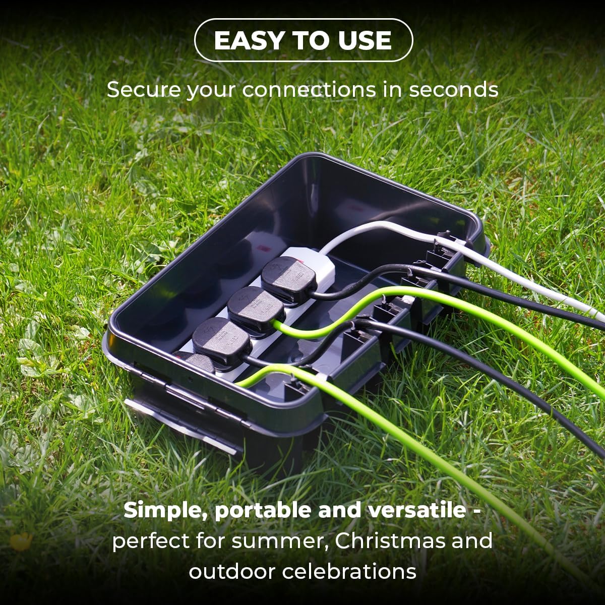 Scatola impermeabile Dri-Box DB-285-UK-G IP55, verde, media | Dribox | Velz