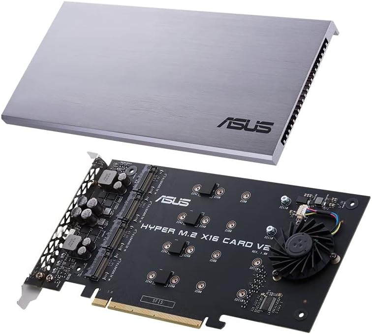 ASUS HYPER M.2 X16 CARD V2 scheda di interfaccia e adattatore Interno - immagine 1