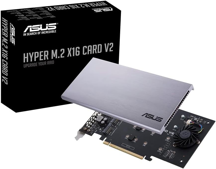 ASUS HYPER M.2 X16 CARD V2 scheda di interfaccia e adattatore Interno - immagine 2
