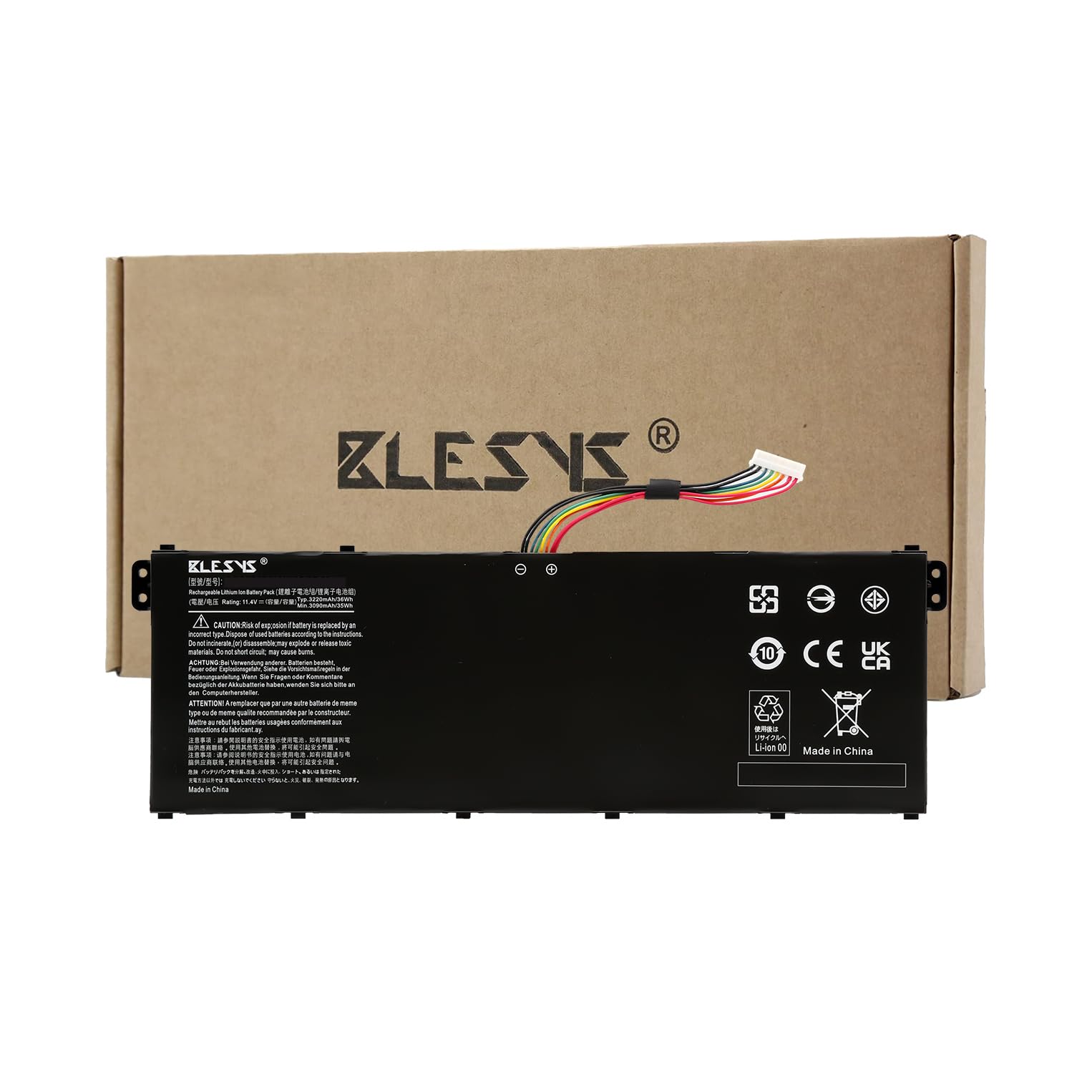 Blesys Batteria 15.4V per Acer Swift SF314 Series