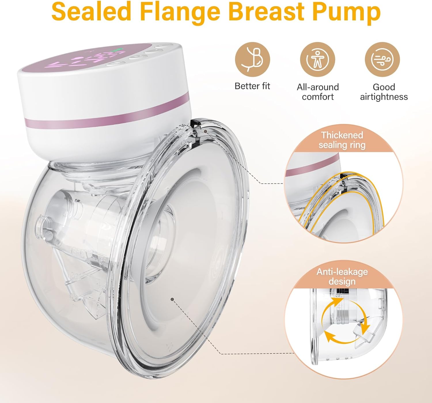 Kidken Tiralatte Elettrico Portatile a Mani Libere - immagine 4