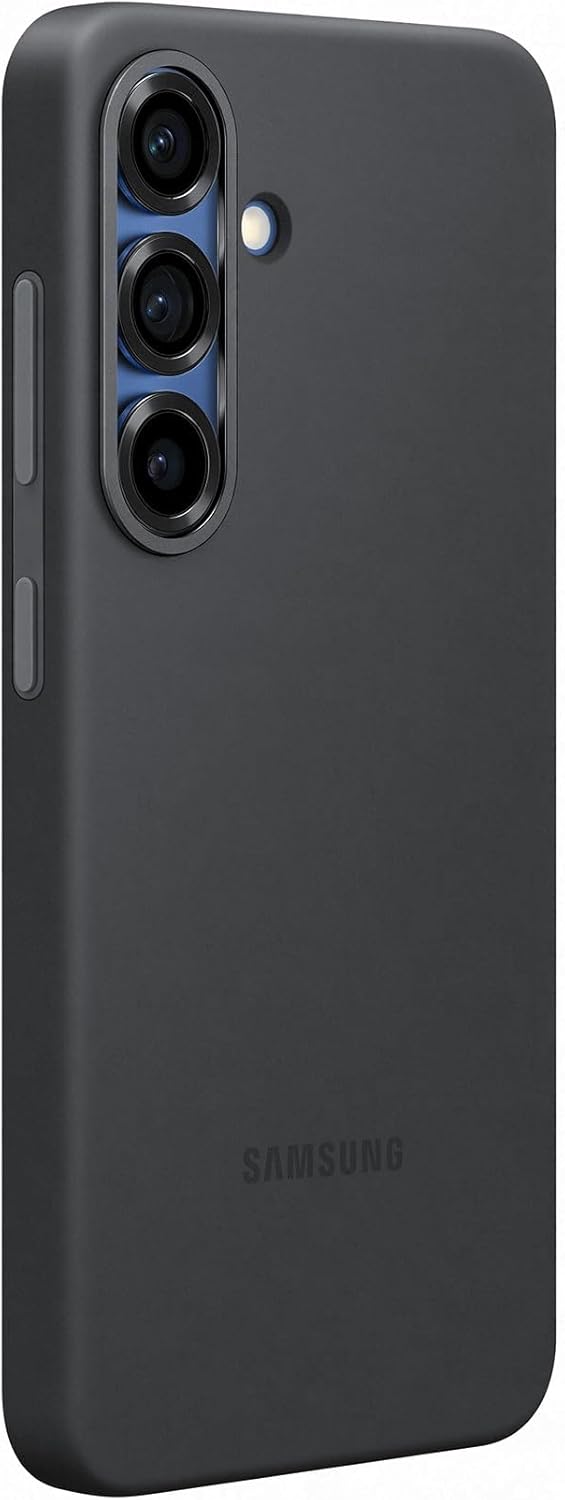 Samsung Silicone Case per Galaxy S25, Black - immagine 2