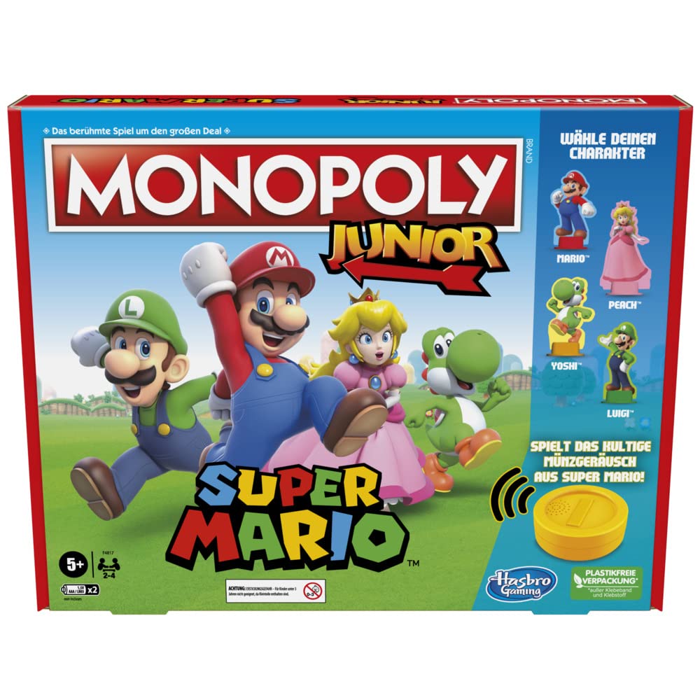 Hasbro Monopoly Junior Super Mario Edition