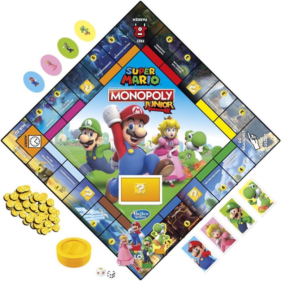 Hasbro Monopoly Junior Super Mario Edition - immagine 2