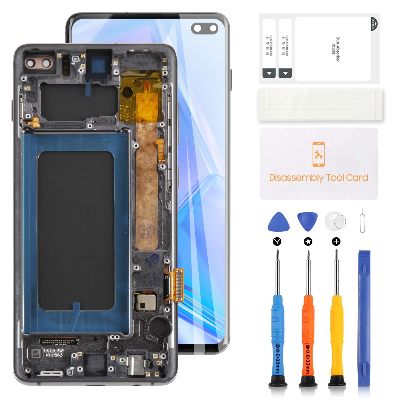 Display LCD OLED 6.4" per Samsung Galaxy S10 Plus