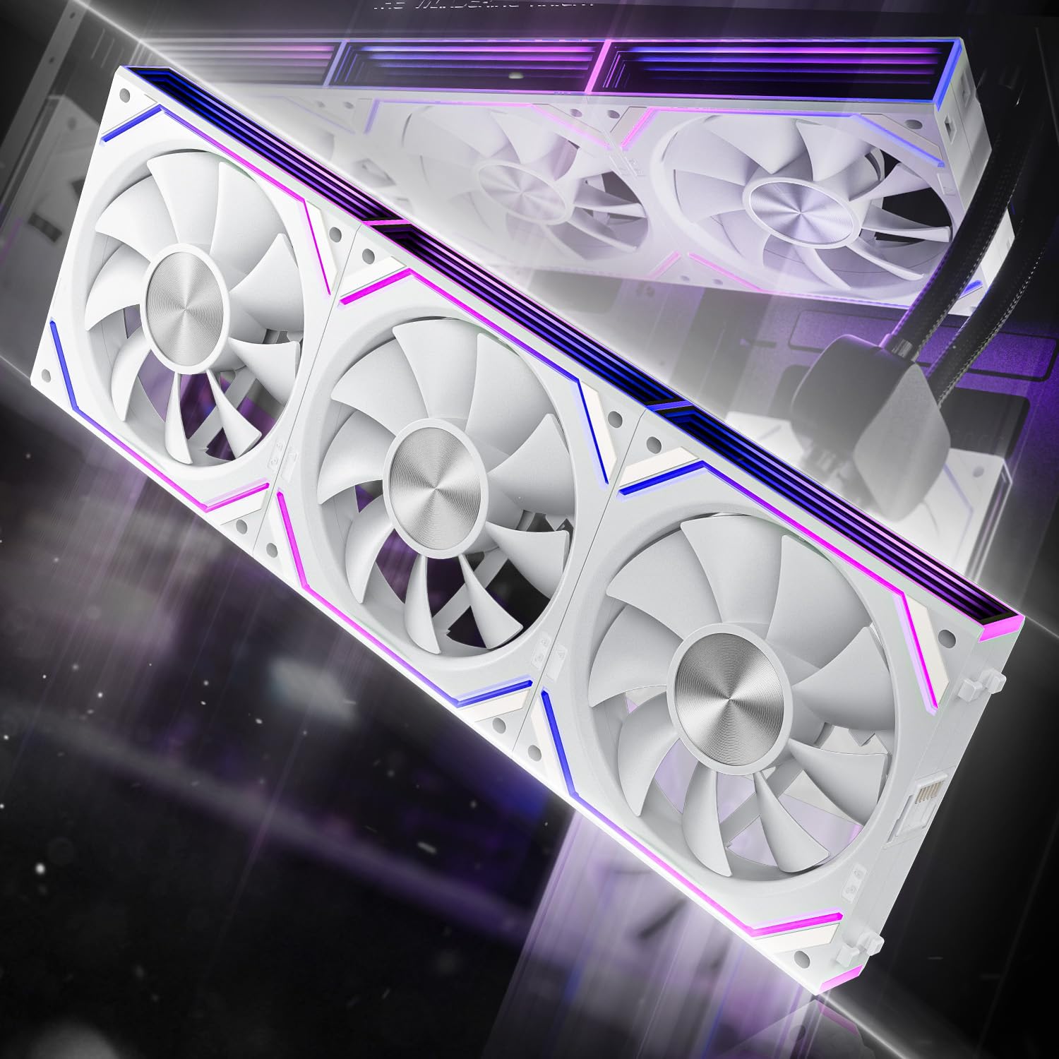 Asiahorse DAWN - Ventola PC RGB 120mm 3 pezzi - immagine 1