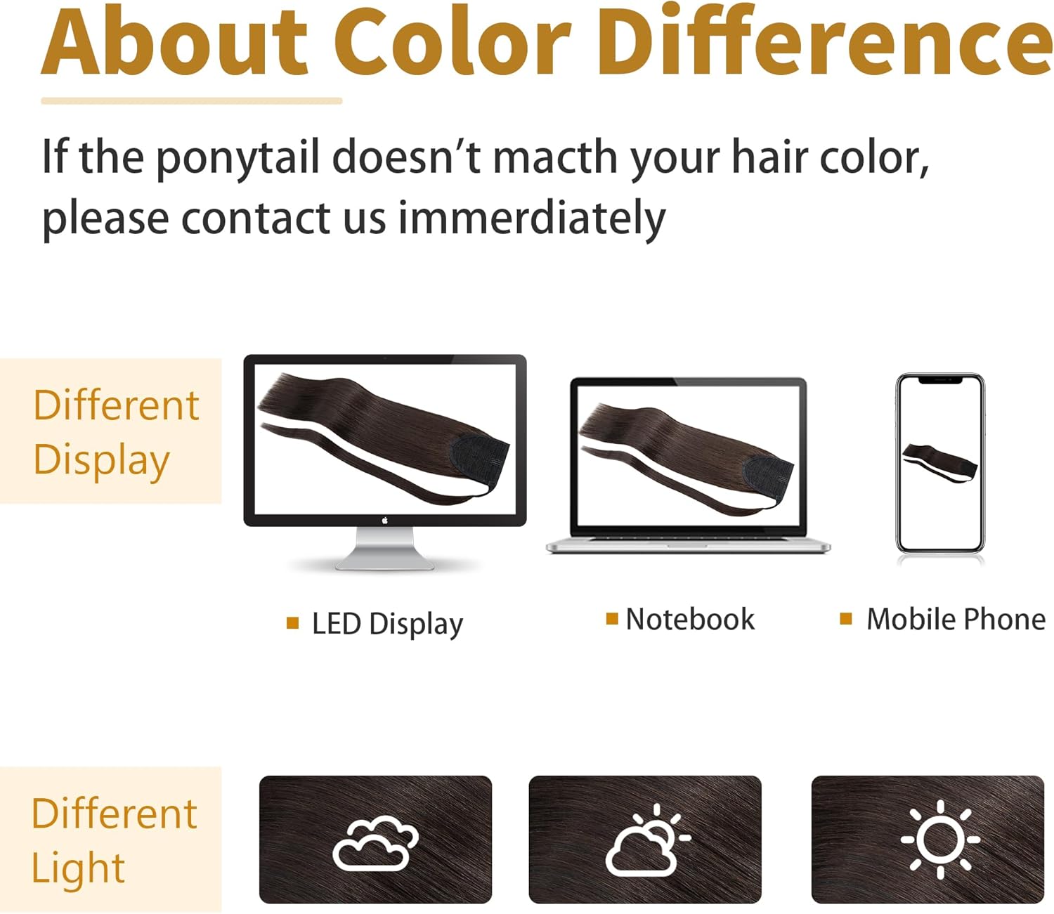 Sego Extension Coda Capelli Veri Clip Lisci - immagine 6