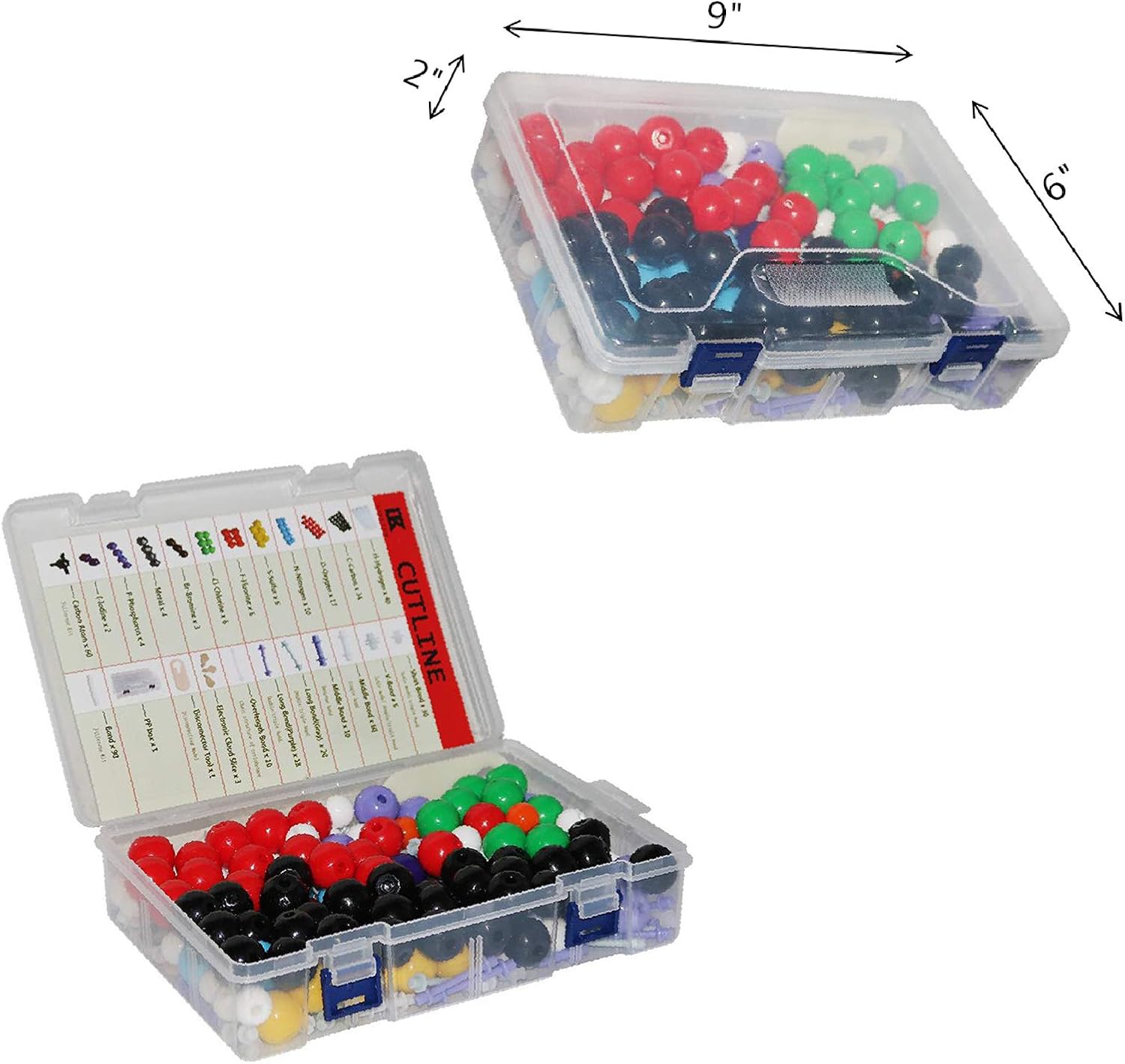 Linktor Kit Modello Molecolare per Chimica (444 pezzi) - immagine 6