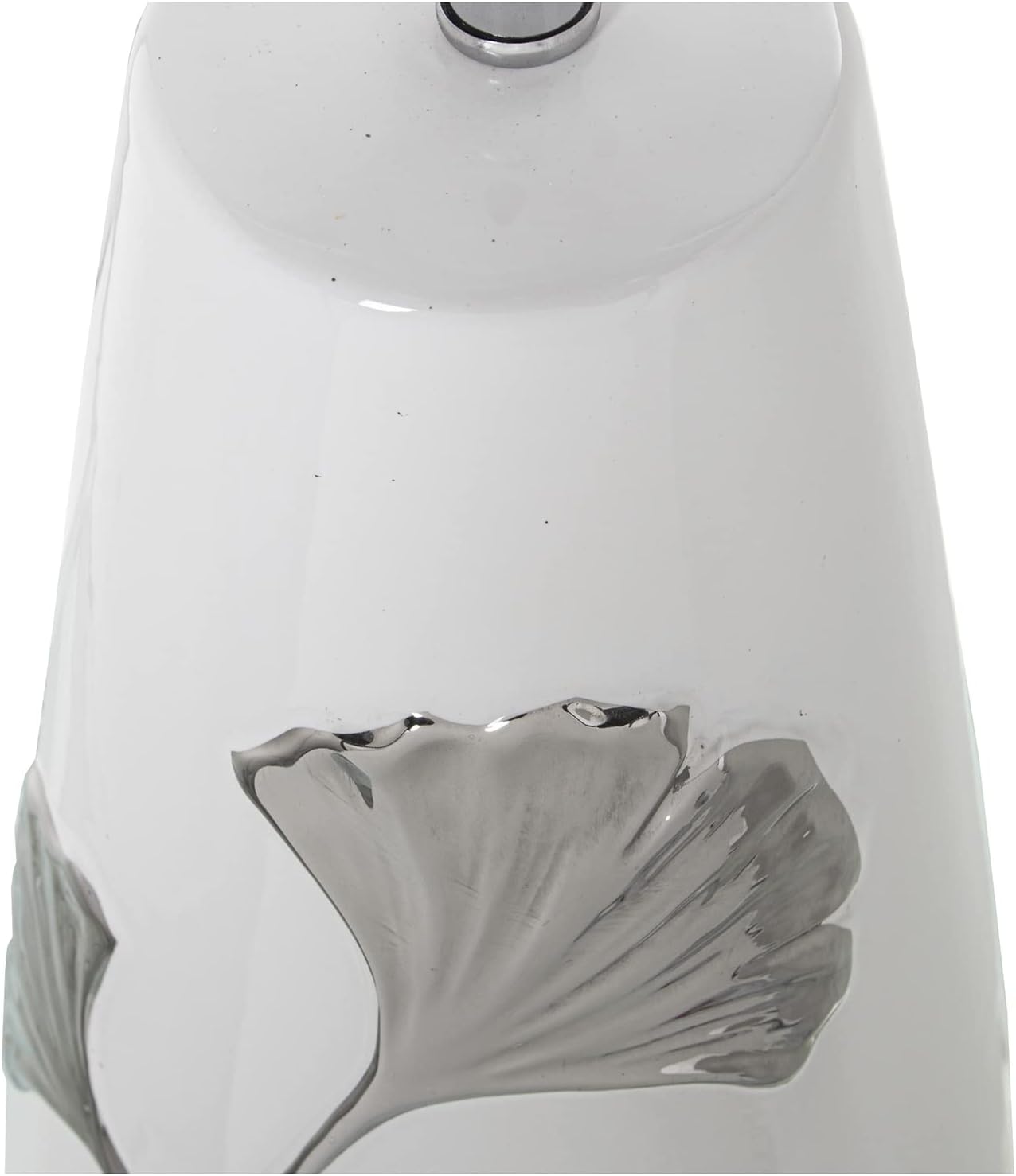 LÁMPARA SOBREMESA CERÁMICA Bianco/Argento 1XE27 - immagine 3