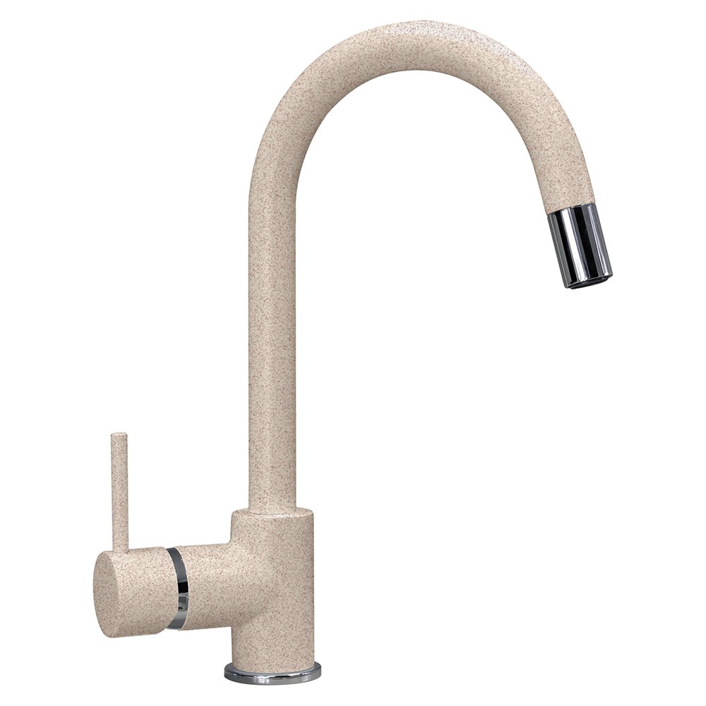 Miscelatore cucina PLADOS PUNTOBPEX canna a ponte e bocchetta estraibile - Avena