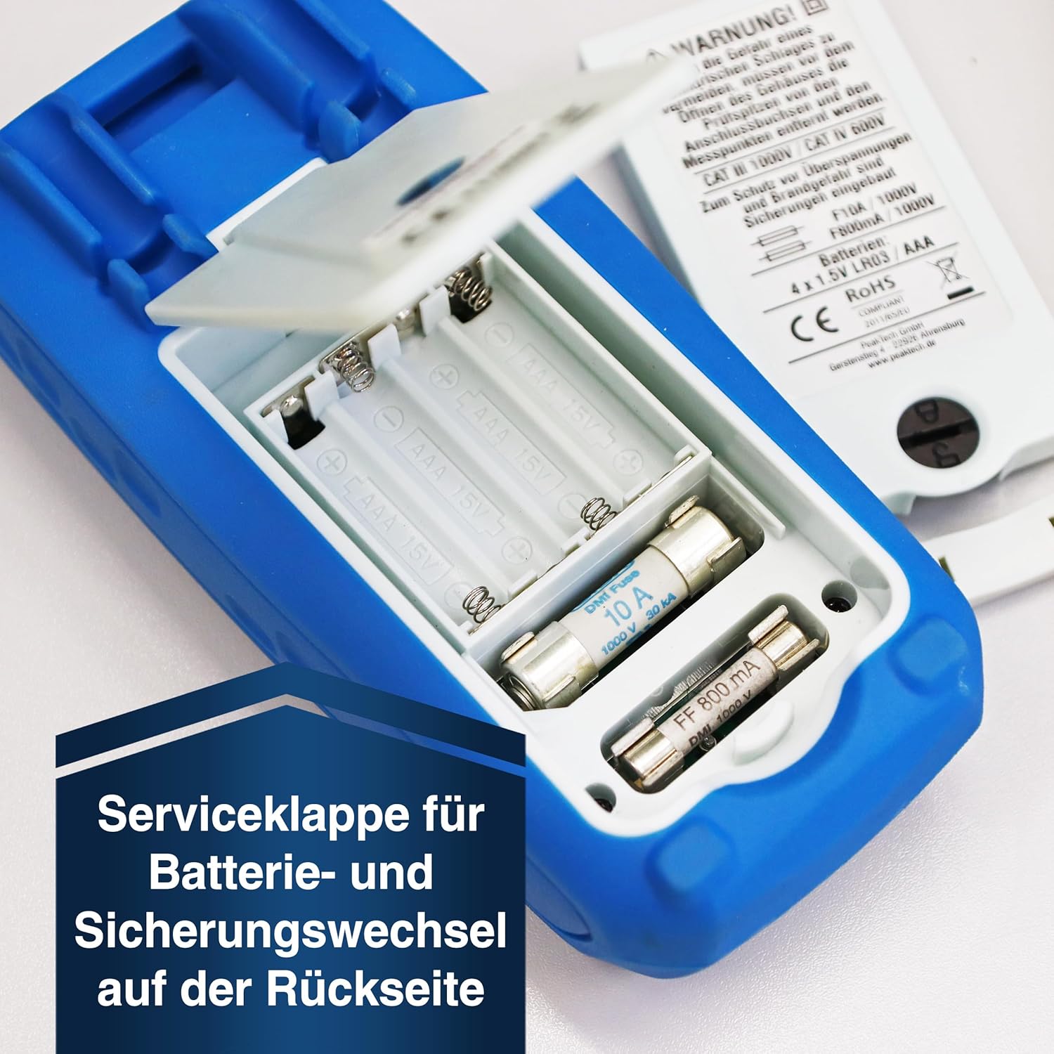 Peaktech 3442 - Multimetro Digitale True RMS Bluetooth 4.0 - immagine 6