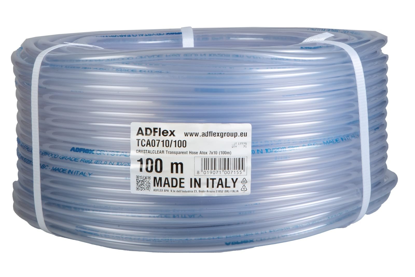 Tubo monostrato Crystalclear (7x10 mt 100)