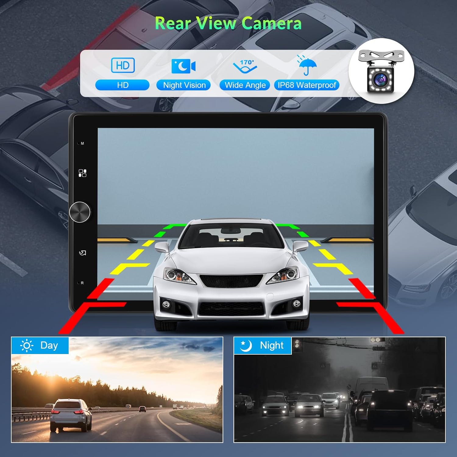 Vechtel Autoradio 1 Din con Carplay Android Auto Wireless - immagine 6