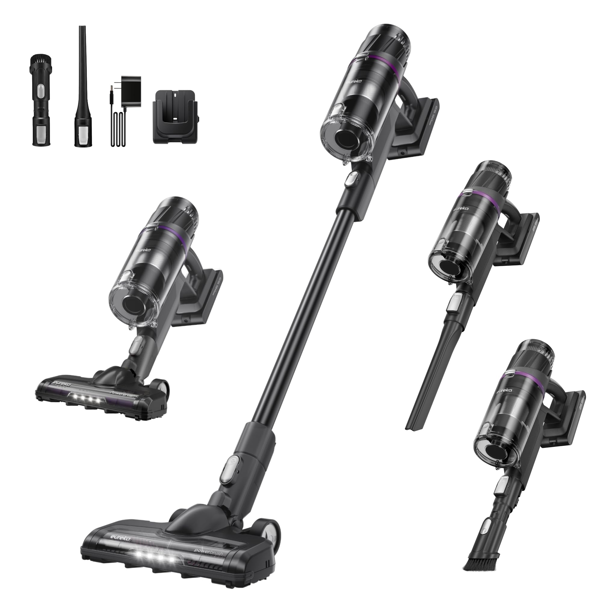 Eureka ReactiClean 520 Aspirapolvere Lavapavimenti Senza Filo