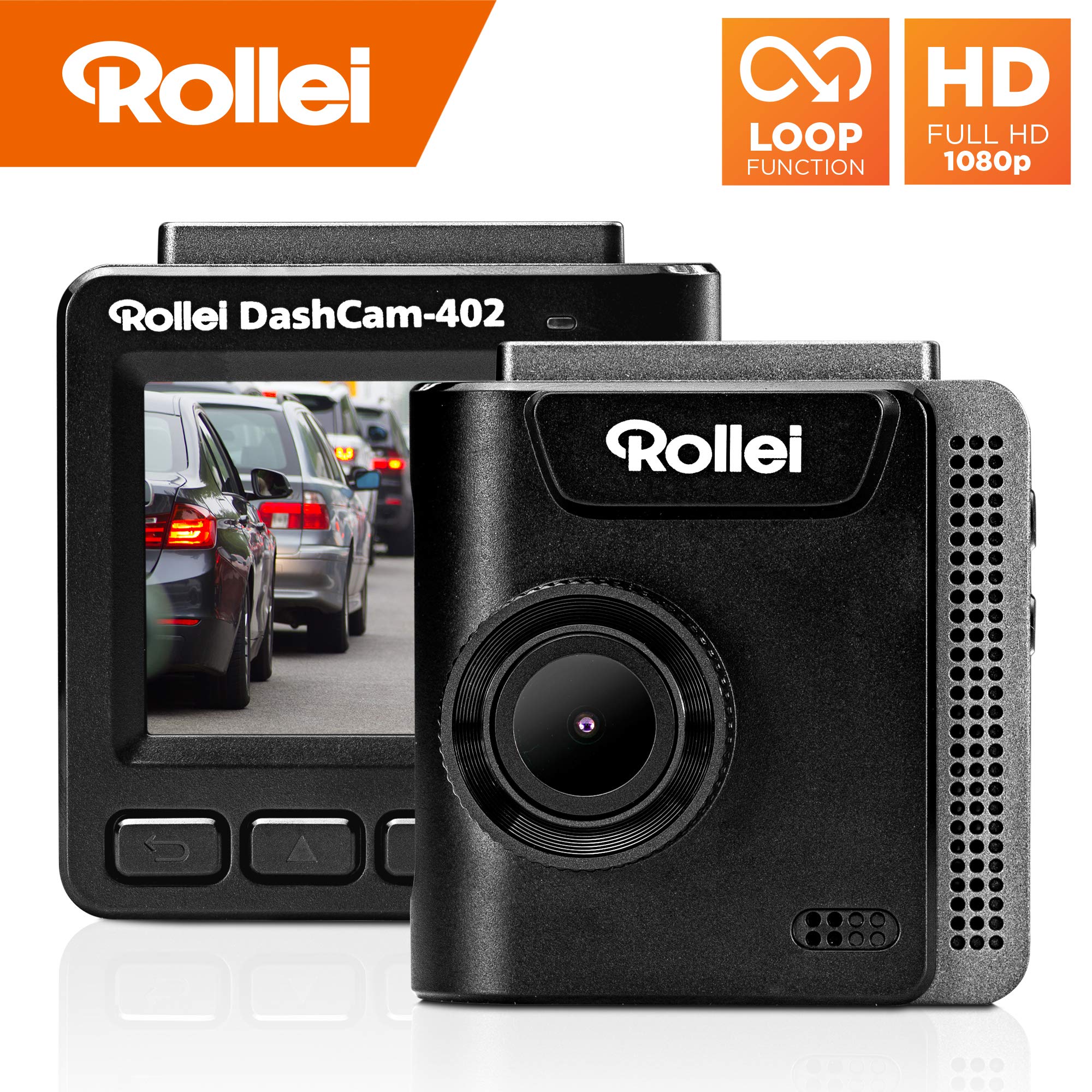 Rollei CarDVR 402 Dashcam Full HD (1080p/30fps)