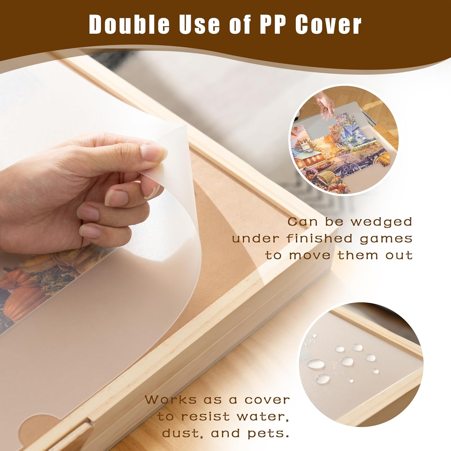 Tektalk Tagliere Puzzle Convertibile Fino a 1000 Pezzi - immagine 5