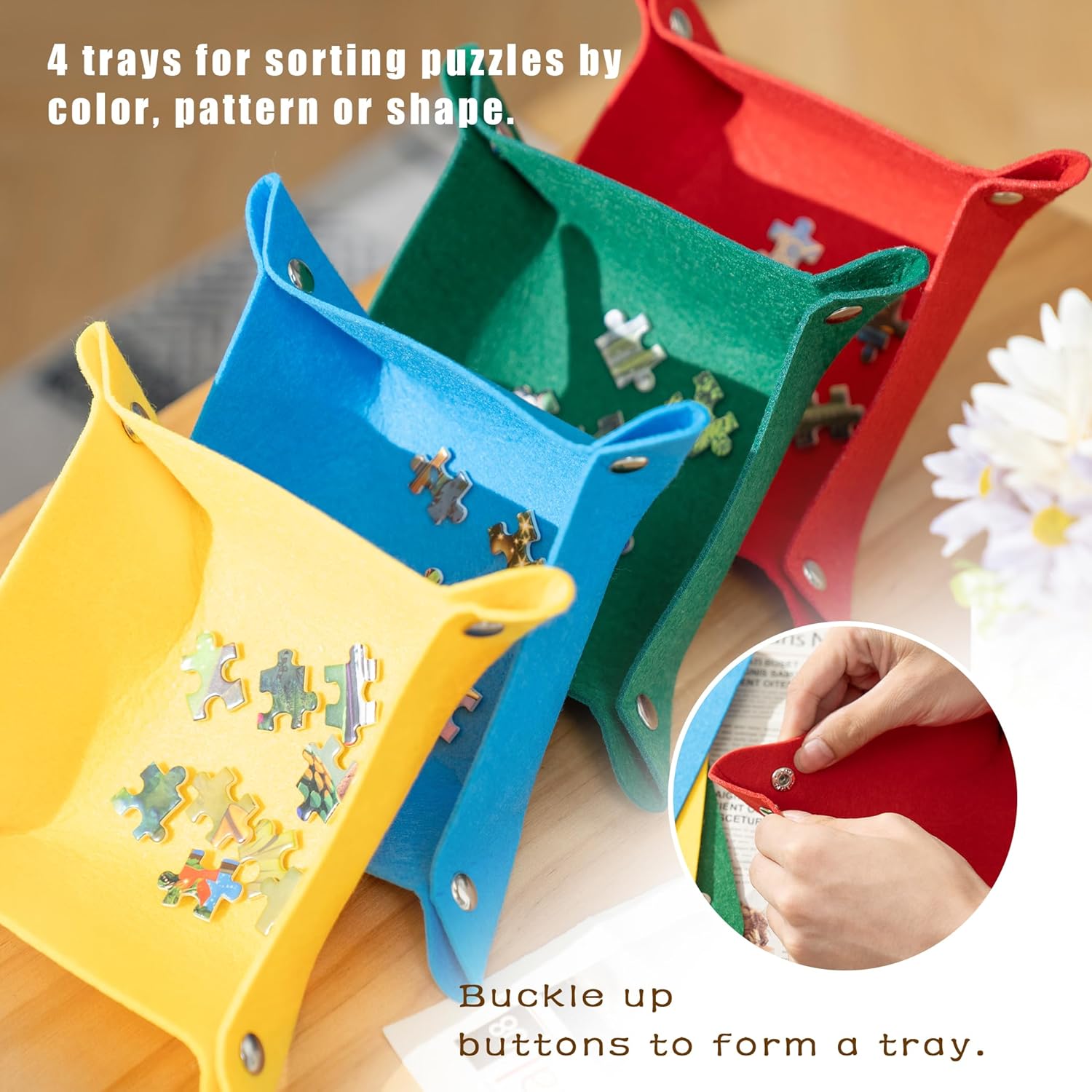 Tektalk Tagliere Puzzle Convertibile Fino a 1000 Pezzi - immagine 6