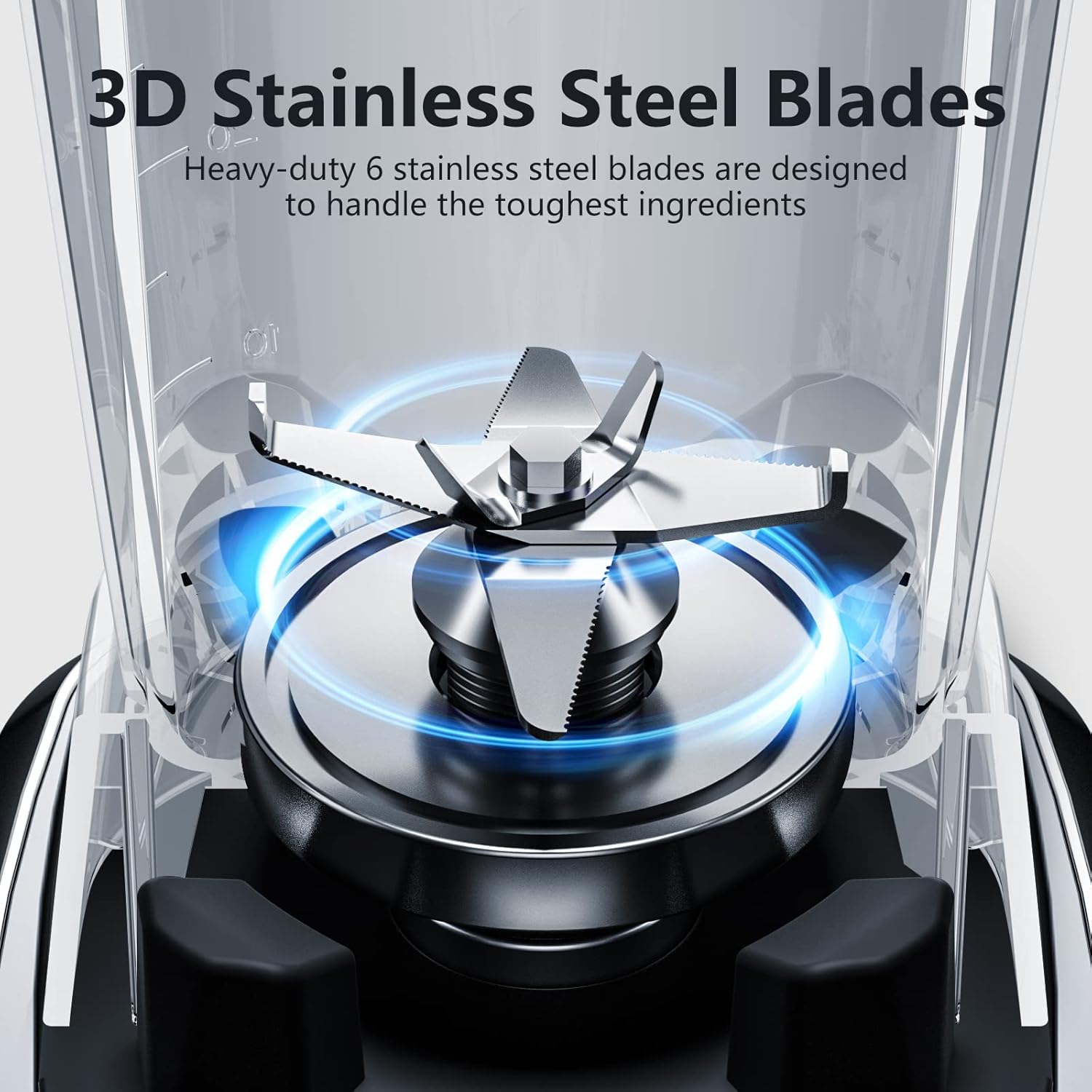 Amzchef Frullatore 2-IN-1 2000W (ZM5003) - immagine 4