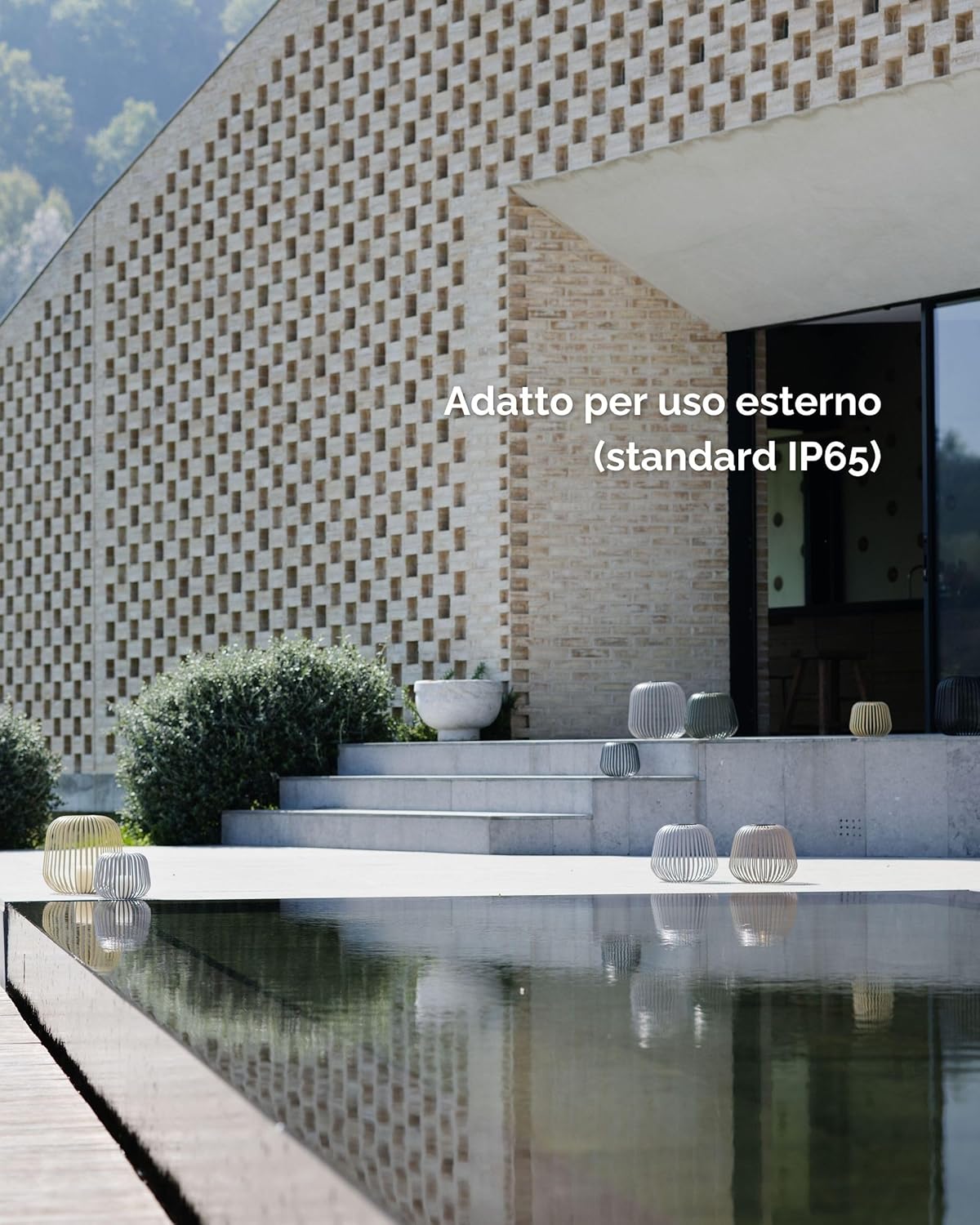 Luuk Studio Lampada Solare LED Portatile Esterno - immagine 4