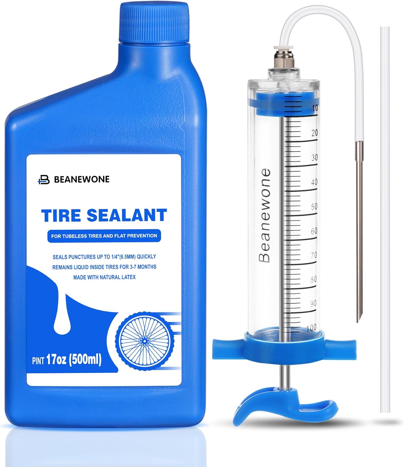 Lattice per Tubeless MTB 500ml con Siringa - immagine 1