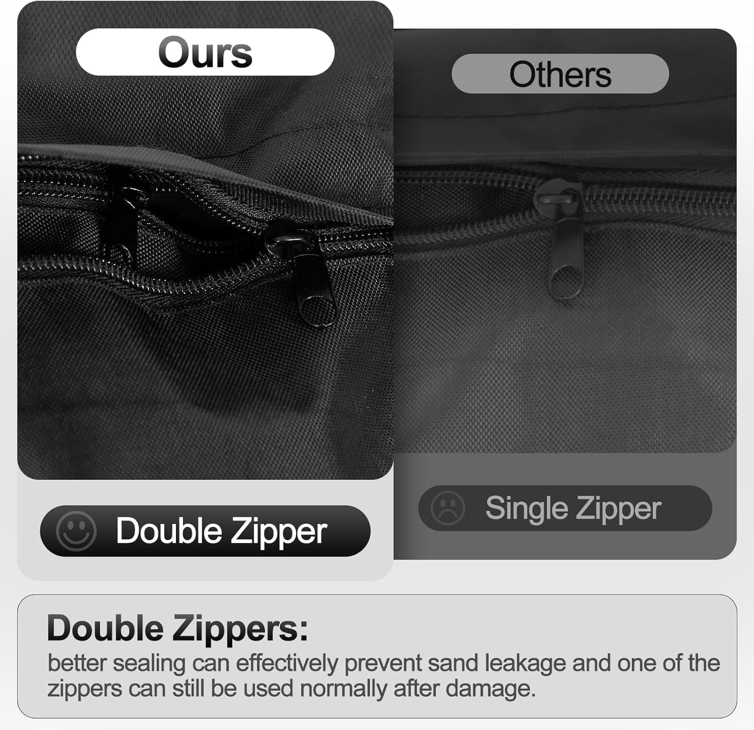 EMART 12 Pcs Sacchi di Sabbia Resistente - immagine 2